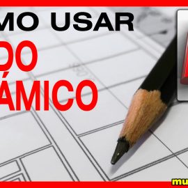 Como usar el modo dinámico de comandos en AutoCAD