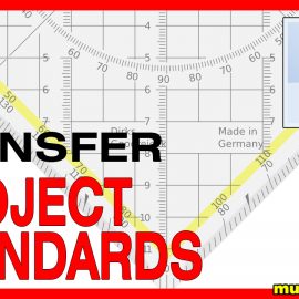 Como transferir normas (project standards) en Revit